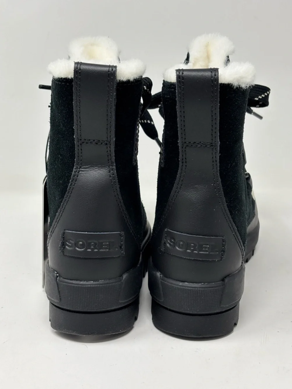 Sorel Tivoli IV Lace-Up Waterproof Black Boots Size 5 NEW IN BOX - Picture 5 of 12